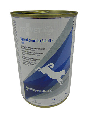 Trovet Hypoallergenic Rabbit RRD Dog konzerv 400g