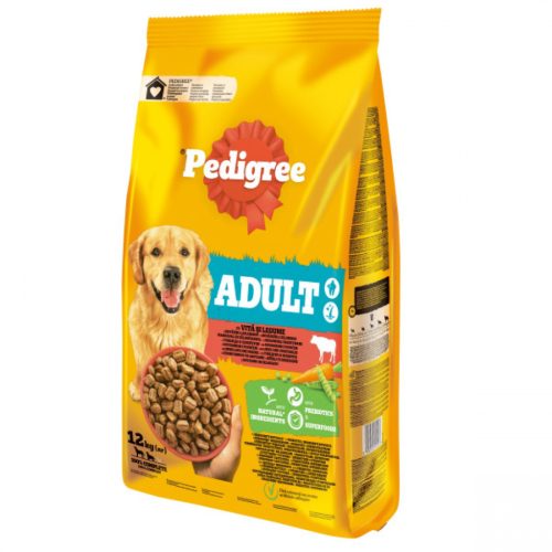 Pedigree száraz 12kg marha+baromfi MAXI