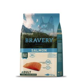 Bravery Salmon Adult Large/Medium Breeds 12 kg