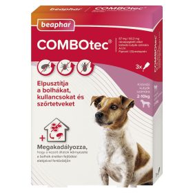   Beaphar COMBOtec Dog S  3x  bolha- és kullancsirtó spot-on kutyáknak