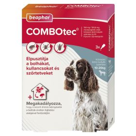   Beaphar COMBOtec Dog M  3x  bolha- és kullancsirtó spot-on kutyáknak