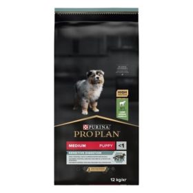   PRO PLAN Medium Puppy SENSITIVE DIGESTION bárányban gazdag száraz kutyaeledel 12kg