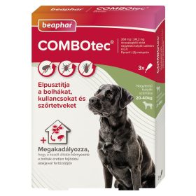   Beaphar COMBOtec Dog L  3x  bolha- és kullancsirtó spot-on kutyáknak