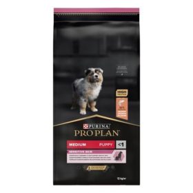   PRO PLAN Medium Puppy SENSITIVE SKIN lazacban gazdag száraz kutyaeledel 12kg