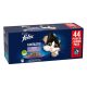 FELIX FANTASTIC Házias válogatás nedves macskaeledel 44x85g