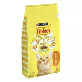   FRISKIES Csirkével és hozzáadott zöldségekkel száraz macskaeledel 10kg