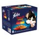 FELIX FANTASTIC DUO Házias válogatás aszpikban nedves macskaeledel 24x85g