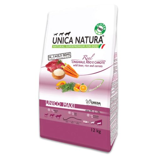 Unica Natura Unico Maxi - Wild boar vaddisznóval 12kg
