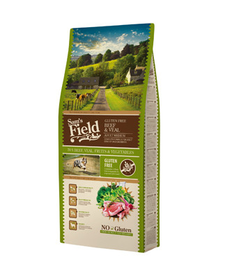 Sam's Field Adult Gluten Free Beef & Veal - Medium 13kg