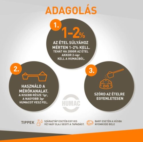 Humac Natur AFM táplálékkiegészítő 500g