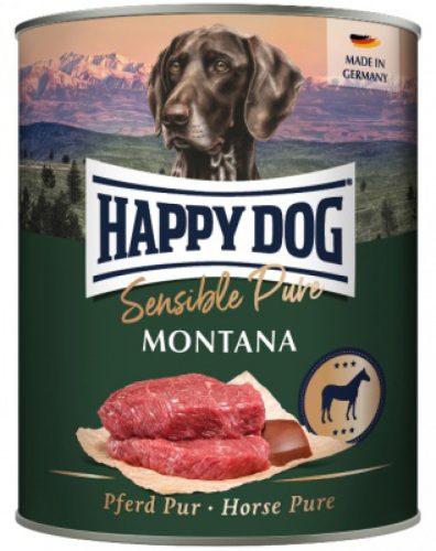 Happy Dog Sensible Pur Montana Ló színhús konzerv 800g