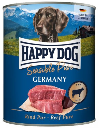 Happy Dog Sensible Pur Germany Marha színhús konzerv 800g