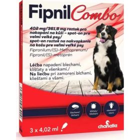   Fipnil Combo 402 mg/361,8 mg rácsepegtető oldat óriástestű kutyáknak A.U.V. 3db