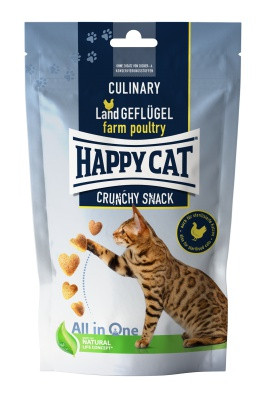 Happy Cat Culinary Crunchy Snack - baromfi 70 g
