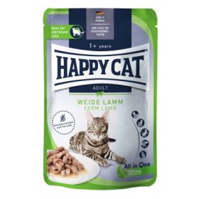   Happy Cat pouch szósz culinary bárány állateledel macskák részére 20 x 85 g