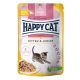 Happy Cat pouch szósz kitten-junior baromfi macskák részére 20 x 85 g