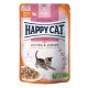 Happy Cat pouch szósz kitten-junior kacsa macskák részére 20 x 85 g