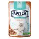 Happy Cat pouch szósz sensitive skin&coat macskák részére 20 x 85 g