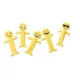 GimDog Plüss "Emoji" Figura 36,5 cm 1 db