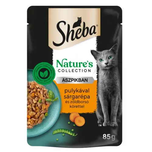 Sheba Nature's collection pulykaragu zöldség 85g