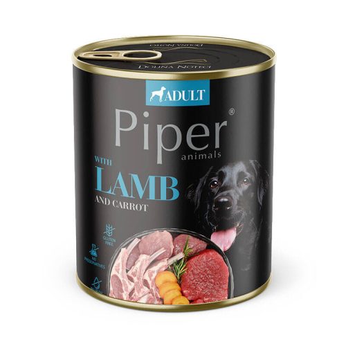 Piper Adult bárányhúsos és sárgarépás konzerv 800 g