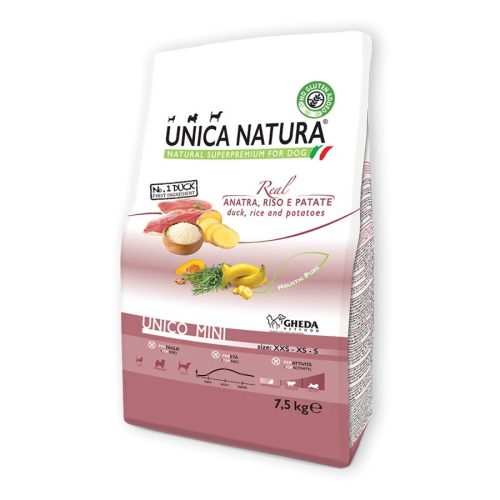 Unica Natura Unico Mini - Duck kacsával 7,5kg