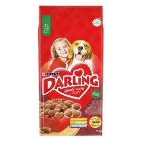   DARLING Marha és csirke ízletes keverékével száraz kutyaeledel 15kg