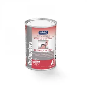   Dr.Clauders Dog Selected Meat Sensible Beef Pure marhás konzerv 400g