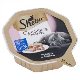 Sheba Alutálca Lazac 85g