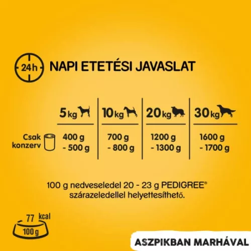 Pedigree Konzerv Marha 400g