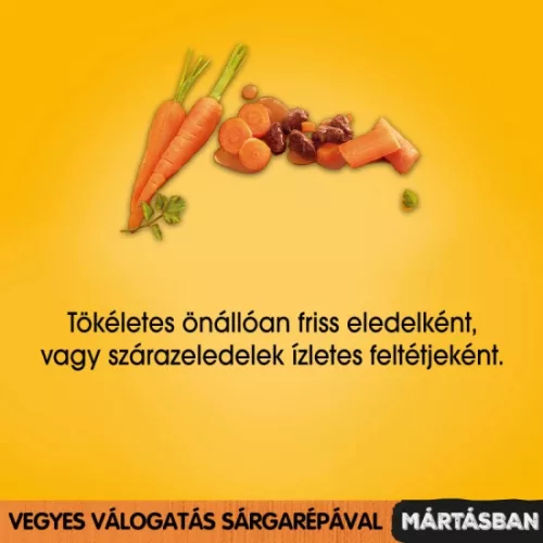 Pedigree alutasak Multipack Adult Marha+Nyúl,Pulyka+Répa 4x100g