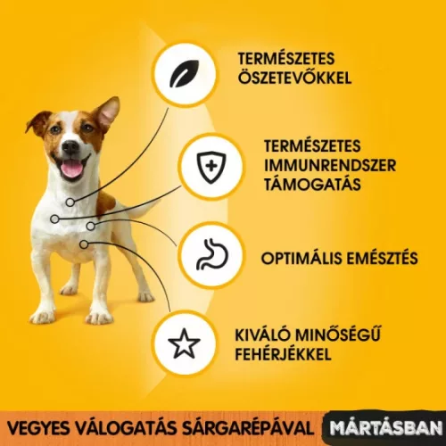 Pedigree alutasak Multipack Adult Marha+Nyúl,Pulyka+Répa 4x100g