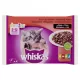 Whiskas alutasak Multipack húsos mártásban JUNIOR 4x85g