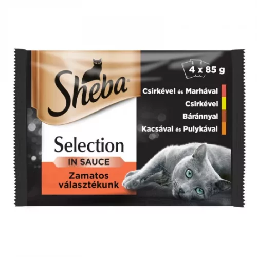 Sheba alutasak Multipack Cuisine Húsos 4x85g