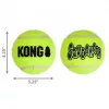 KONG SqueakAir Balls Teniszladba Kutyajáték 2 db L