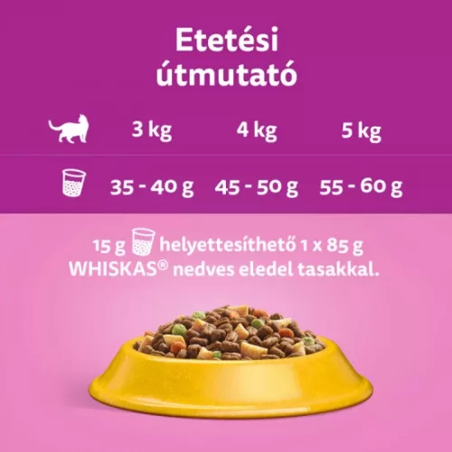 Whiskas Sterilie száraz macskaeledel csirkével 1,4kg