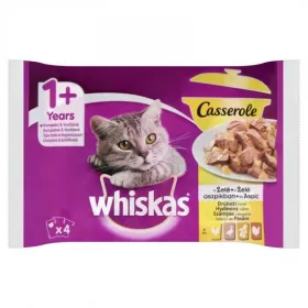   Whiskas alutasak Multipack Pure Delight Baromfi aszpikban  4x85g