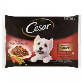 Cesar alutasak Multipack válogatás mártásban 4x100g