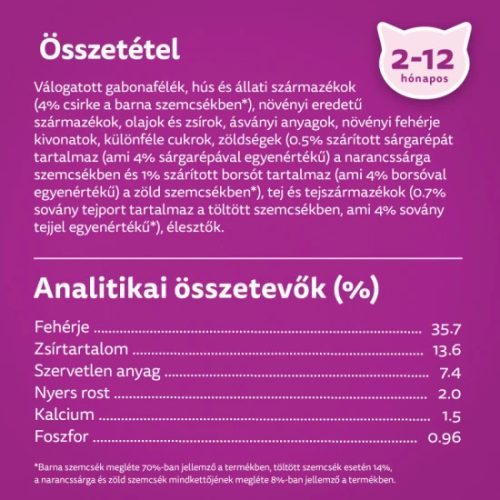 Whiskas száraz junior csirke 800gr