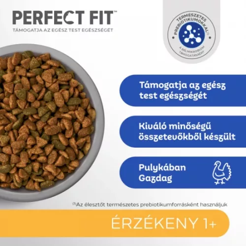 PERFECT FIT száraz Sensitive Pulyka 750g