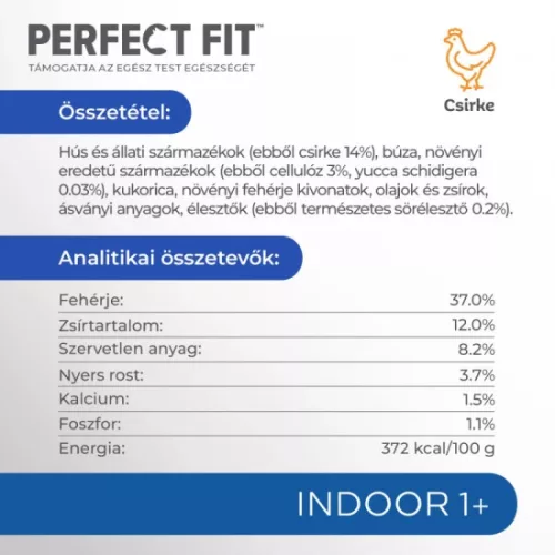 PERFECT FIT száraz Indoor Csirke 750g