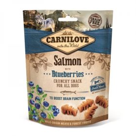   Carnilove Dog Jutalomfalat Crunchy Salmon&blueberries - Lazac áfonyával 200g