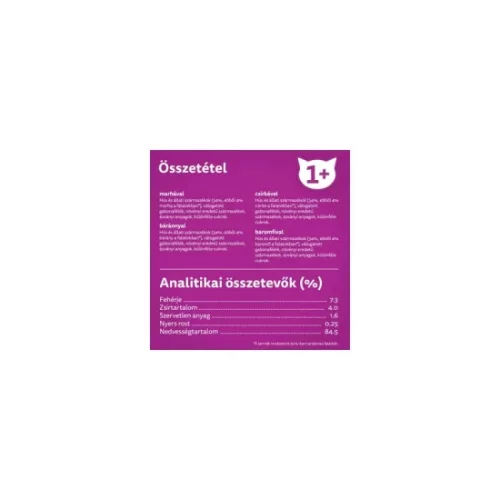 Whiskas alutasak Multipack klasszikus válogatás mártásban 80x85g