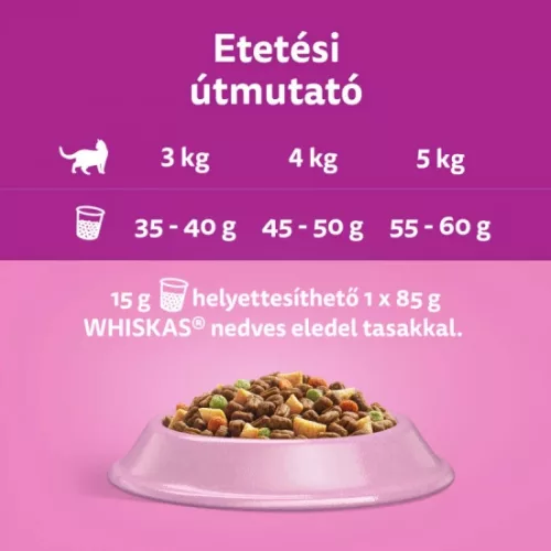 Whiskas Száraz Steril Lazac 1,4kg