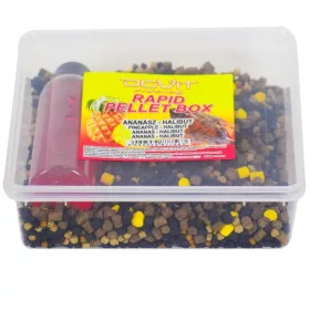 Dovit Rapid Pellet Box - Ananász - Halibut 600g