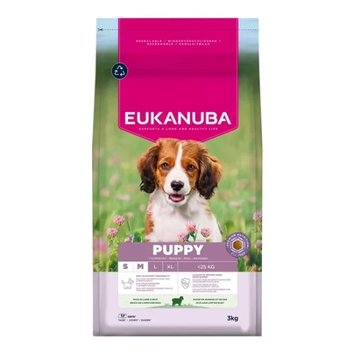Eukanuba Puppy Small&Medium Lamb&Rice 3kg