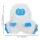 KONG Holiday Játék Frizzlees Yeti M/L