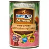 Happy&Fit Natural Dog konzerv marha, pulyka áfonyával és sáfrányolajjal 400g