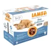 Iams Cat Delights alutasak Sea in jelly Multipack, többféle halas íz, zamatos aszpikban 12x85g