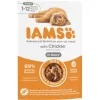 Iams Delights Kitten Csirke Falatkák Ízletes Szószban nedves macskatáp 85g